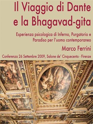 cover image of Il Viaggio di Dante e la Bhagavad-Gita